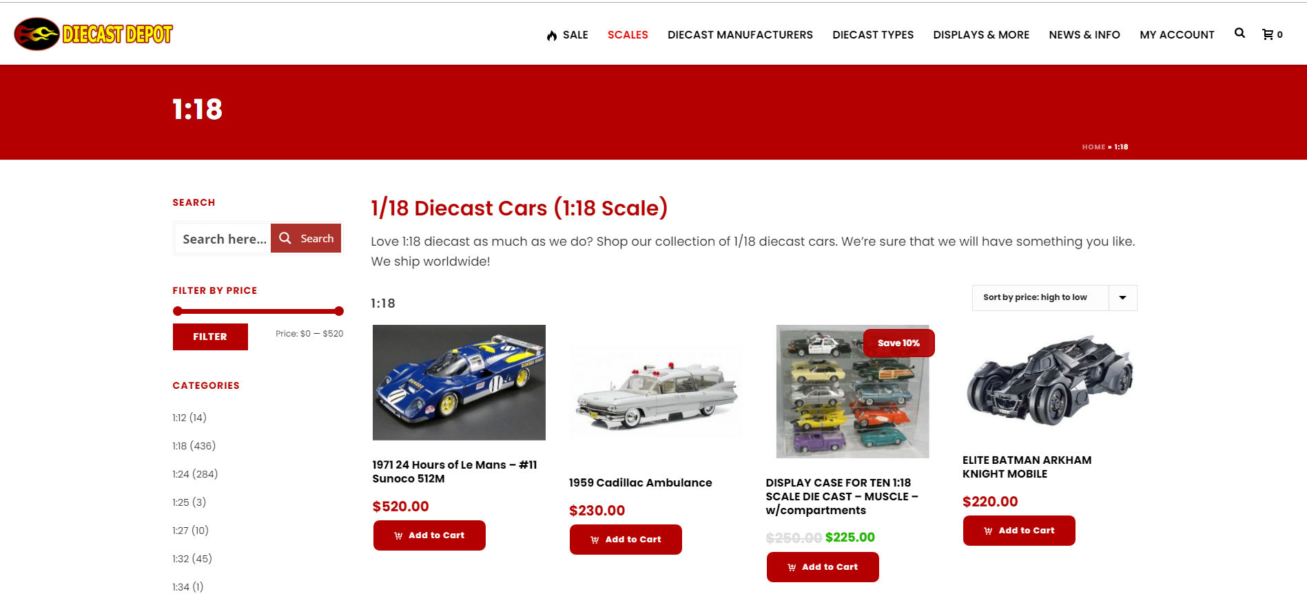 New Diecast Site