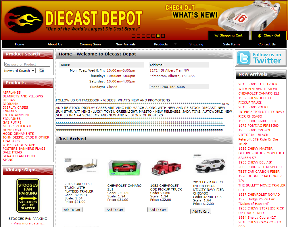 Old Diecast Site