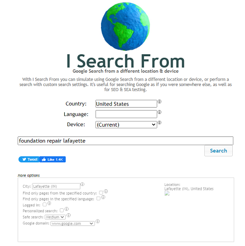 search for your target keyword in a tool like isearchfrom
