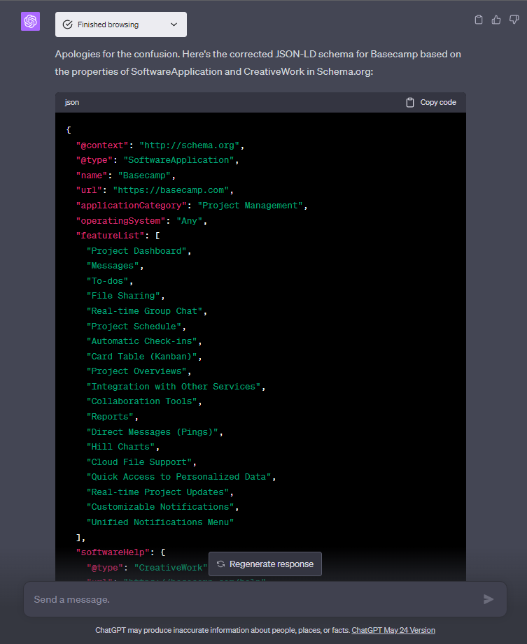 SoftwareApplication Schema