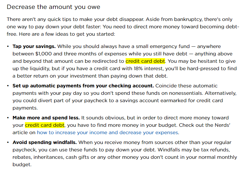 Nerdwallet matches