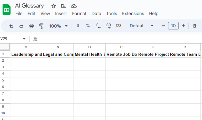 csv sheet